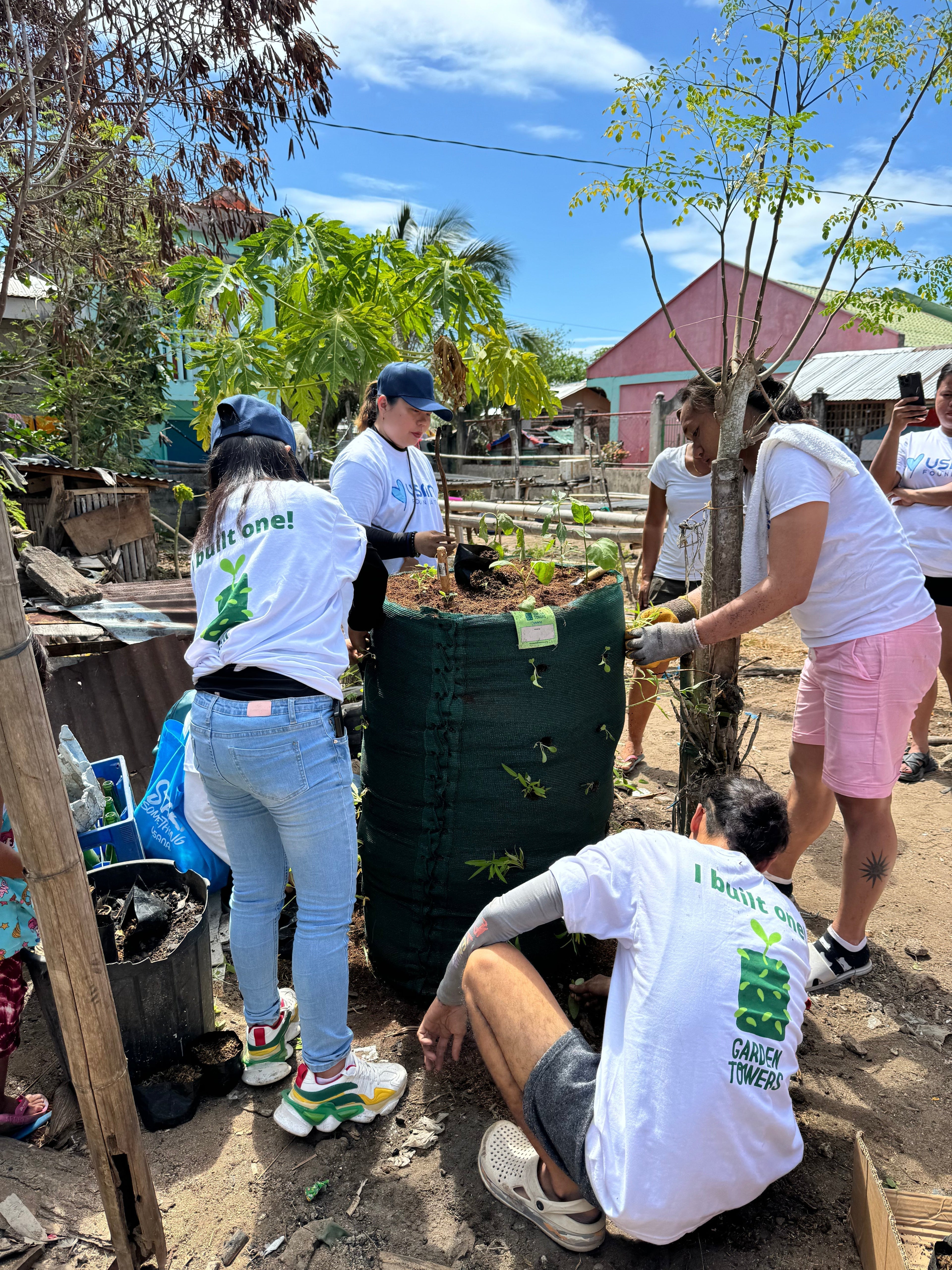 Garden Tower Project with the USANA Foundation