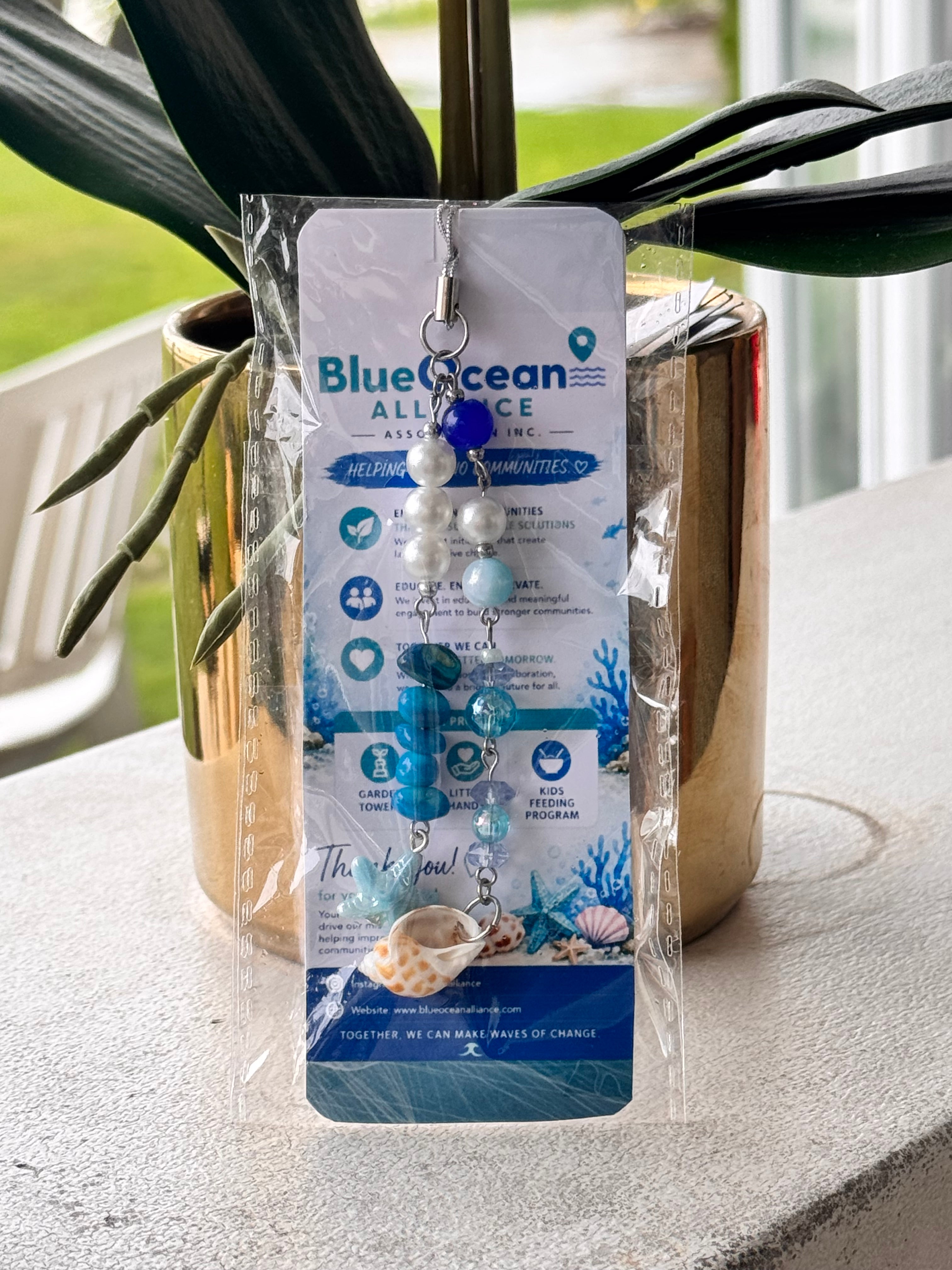 Blue Ocean Phone Charms