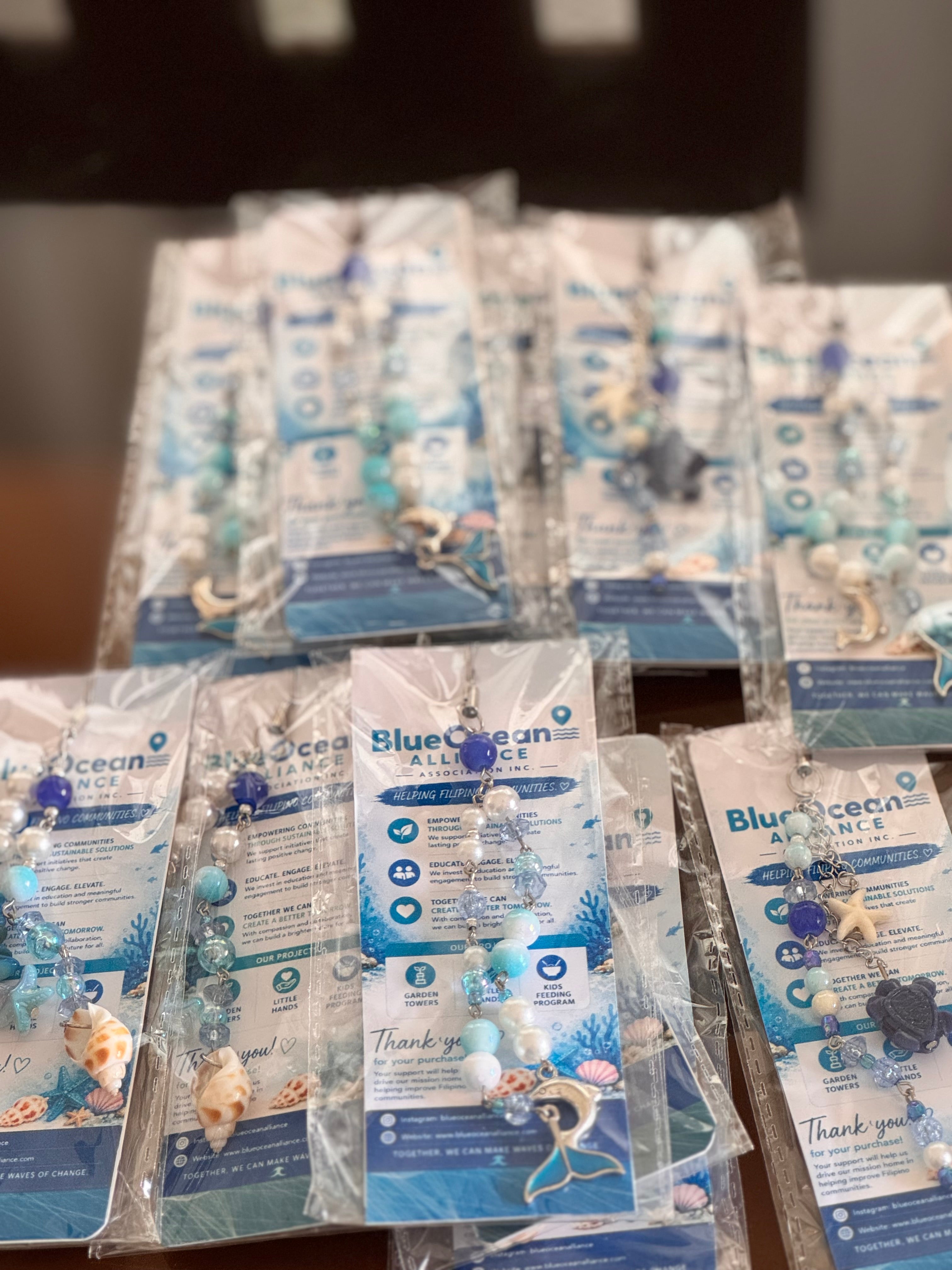 Blue Ocean Phone Charms